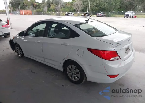 2017 Hyundai Accent Se z USA, uszkodzony, nr VIN KMHCT4AE6HU375686